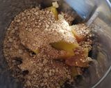 A picture of step 3 of Red pumpkin sweet gharge.
