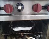 A picture of step 4 of Kofta in the oven.