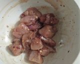 A picture of step 4 of Chicken Shaslik stick.
