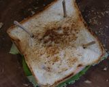 รูปขั้นตอนการทำที่ 3 ของ Club Sandwich ปลาสลิดหยอง