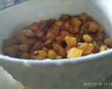 A picture of step 2 of Potato curry(dry).