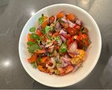 A picture of step 1 of SPICY Pico de Gallo - My amazing Fresh Tomotoe, Onion Spicy Mexican Salad - PERFECT :P.