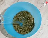 A picture of step 1 of Dal Makhani Style Whole Green Moong Recipe.