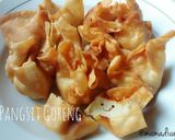 Foto langkah ke 6 dari resep Pangsit Goreng isi Ayam.