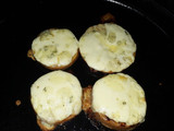Rodajas de zapallo con queso al horno