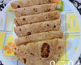 A picture of step 3 of Multigrain Rotis or Chapatis.