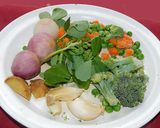 வெஜ்ஜி வ்ரைட் சாதம் (Veggie fried saatham recipe in tamil) ரெசிபி ஸ்டேப் 1 புகைப்படம்