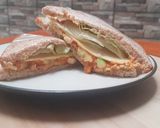 Foto langkah ke 3 dari resep Tuna Egg Mayo Sandwich (low-carbs).