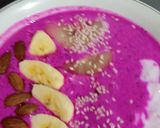 Foto langkah ke 4 dari resep Smoothies Bowl Buah Naga.