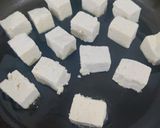 A picture of step 3 of Mangolian Stir fry Tofu.