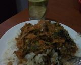 A picture of step 5 of Carrots Stew with Dry fish.