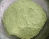 Foto langkah ke 1 dari resep Pandan Biji Wijen Hitam Sourdough Bread.