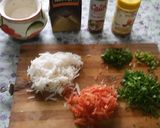 A picture of step 1 of Carrot and radish salad.
