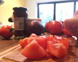 A picture of step 1 of Greek Salad.