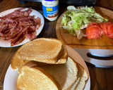 A picture of step 5 of Tyler’s BLTS.