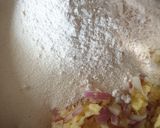 A picture of step 3 of Sweetcorn savory pancakes.