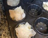 A picture of step 3 of Baklava Muffins 🧡.