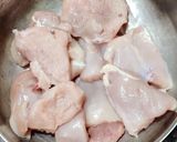 A picture of step 1 of Butter Chicken.