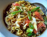 Foto langkah ke 4 dari resep 4. Mie sayur kuah.