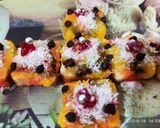 A picture of step 6 of Mango Cake Bites.