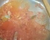 A picture of step 7 of Momo Soup(Veg).