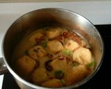 Foto langkah ke 2 dari resep Sayur Tahu Bihun Kuah Santan.