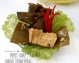 Foto langkah ke 4 dari resep Pepes Tahu Jamur Tiram Pedas ala Ummu Musa.
