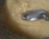 A picture of step 4 of Rava ka Halwa.