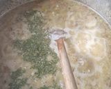 Póréhagymás-baconös leves recept fázis 4 fotója