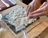 Foto del paso 5 de la receta: Rollo de sushi de la fortuna, ehomaki (恵方巻き) / Comida japonesa