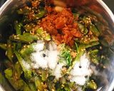 A picture of step 3 of Cluster Beans Chutney.