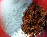 Foto langkah ke 2 dari resep Eggless chocolate cake.