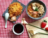 Hình bước làm 3 của món Canh kim chi thịt bò