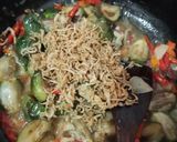 Foto langkah ke 9 dari resep Tumis Terong Bulat Teri Pedas.