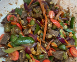 Foto del paso 3 de la receta: Fideos con verduras al wok con salsa de soja