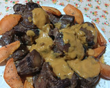 Foto del paso 10 de la receta: Rabo de añojo acompañado de boniato frito