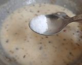 A picture of step 4 of Cheesy and Creamy veggie white sauce penne pasta (with fresh cream, cheese and seasonings).