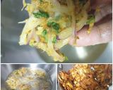 A picture of step 2 of Crispy Neerulli baje /Onion Pakora.