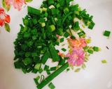 Hình bước làm 1 của món Trứng và rau củ