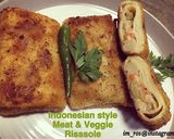 A picture of step 15 of Meat & Veggetable Rissole.