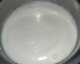 A picture of step 1 of Marble cake custard.