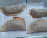 Foto del paso 8 de la receta: Empanadillas de verduras, bacon y huevo