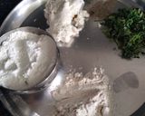 A picture of step 2 of Paneer potato pancake.