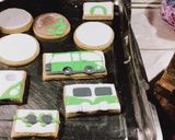 Foto del paso 5 de la receta: Feliz 🌸!! Camioneta hippie y galletitas de primavera 🌸🌼🌼🌸