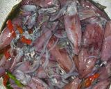 Foto langkah ke 3 dari resep Cumi kuah hitam.