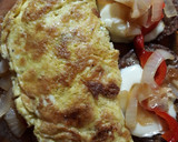 Foto del paso 5 de la receta: Omelette de queso y verduras