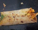A picture of step 26 of Tandoori Paneer wrap.
