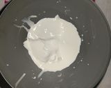 A picture of step 3 of Gulabjamun mousse.