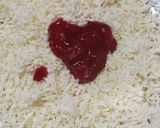 A picture of step 2 of Strawberry Sondesh.