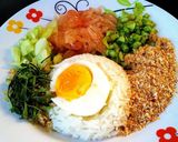 รูปขั้นตอนการทำที่ 1 ของ ข้าวยำแบบง่ายสไตล์เรา